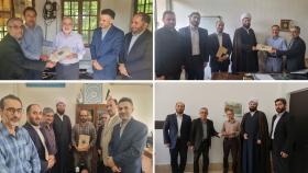 به مناسبت هفته دفاع مقدس؛ مسئولان دانشگاه با ایثارگران و خانواده‌های شهدا دیدار کردند